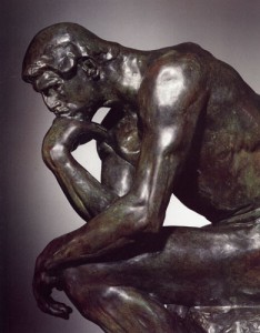 "The Thinker" gets Google and luxury limousine services take admirers to shows image