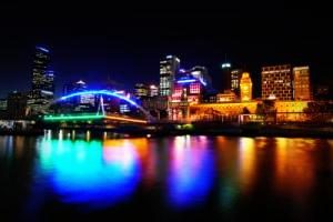 Image of Stamford city lights