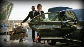 Limousines of Connecticut offers quality airport transportation Image of Trumbull Limousine Service sedan