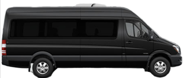 14 passenger mercedes sprinter executive airport and transportation van photo