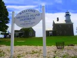 Image of Suffield Island Lighthouse Sign 