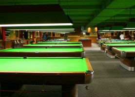 Image of pool table in Manchester with a CT Limo