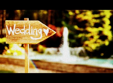 Image of a Wedding Sign